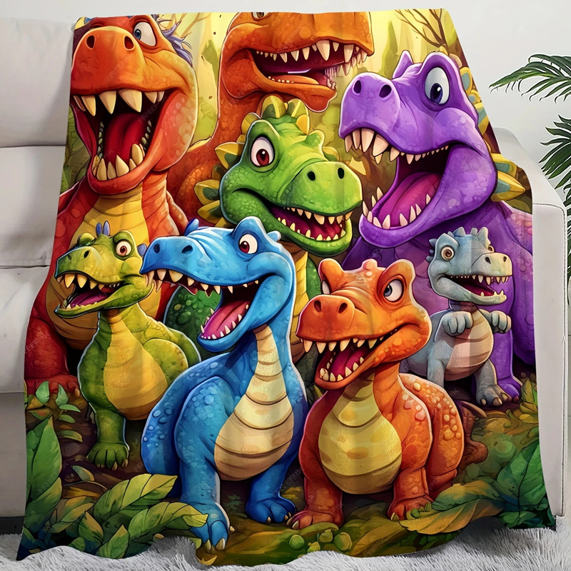 Hjmeta®💕Artistic Print Flannel Throw Blanket