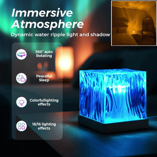 Hjmeta®Northern Dreamscape Projector, 2026 New16 Color Aurora Light Projector