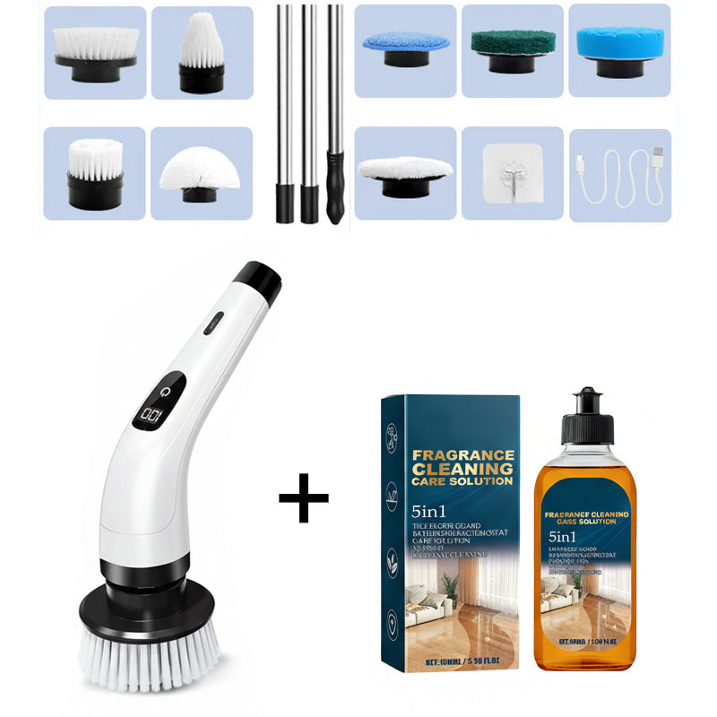 Hjmeta®🧽9-in-1 Electric Cleaning Brush🏠Multi-Purpose for Home