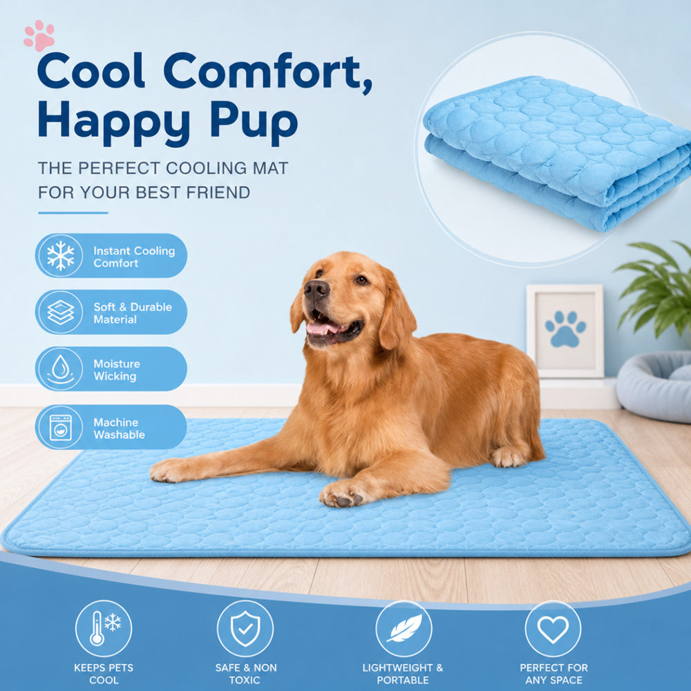 Hjmeta®-🔥Summer Hot Sale 50% OFF🧊Premium Cooling Mat For Pet