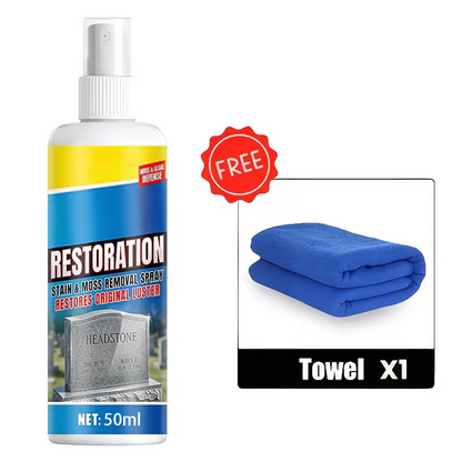 Hjmeta®-Headstone Cleaning & Restoration Spray – Remove Stains Instantly