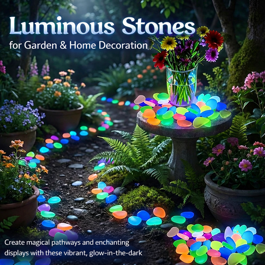 Hjmeta®🔥Buy 1000 Get 1000 Free🔥Luminous Stones for Garden & Home Decoration