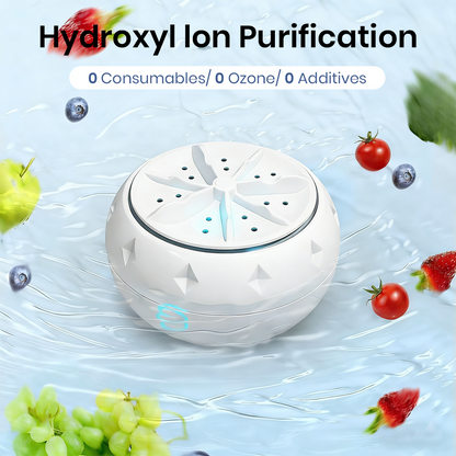 Hjmeta®🍉🥬Effortless Vortex Fruit and Vegetable Washer
