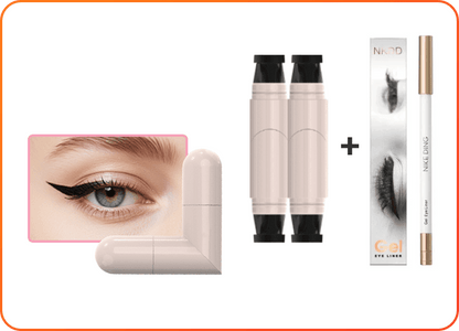 Hjmeta®-✨💞No-Skill Eyeliner Stamp Pro💞 – Perfect Wings In Seconds💨
