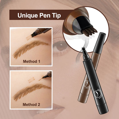 Hjmeta®🎁Buy 1 Get 1 Free🔥Waterproof Four-tip Beard and Eyebrow Pen✨