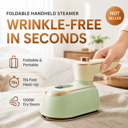 👚LAST DAY 50% OFF⚡Foldable Handheld Steamer with 180° Rotating Handle💥