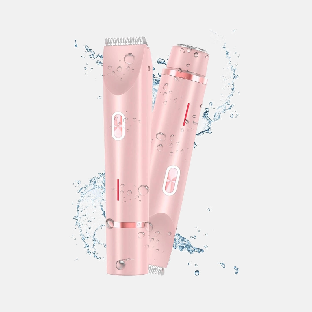 Hjmeta®🔥 2-in-1 Painless Bikini Hair Trimmer ✨ Upgraded version: LCD display + long battery life + powerful and quiet operation + full body hair removal