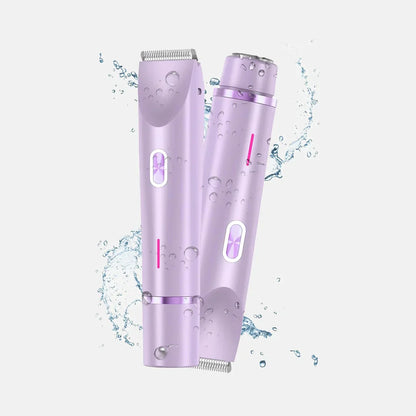 Hjmeta®🔥 2-in-1 Painless Bikini Hair Trimmer ✨ Upgraded version: LCD display + long battery life + powerful and quiet operation + full body hair removal