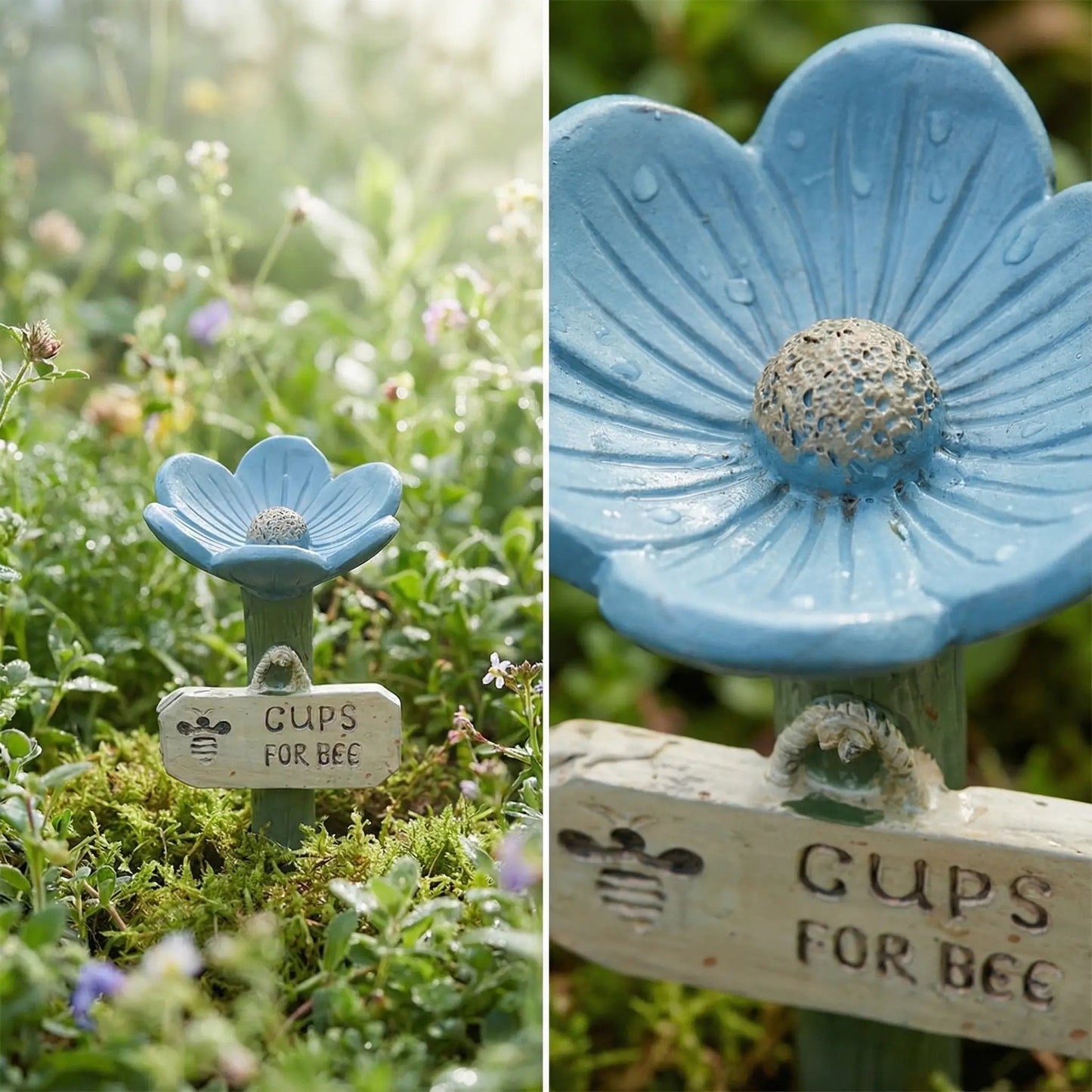 Hjmeta®🐝Flower-Shaped Bee Watering Station💧