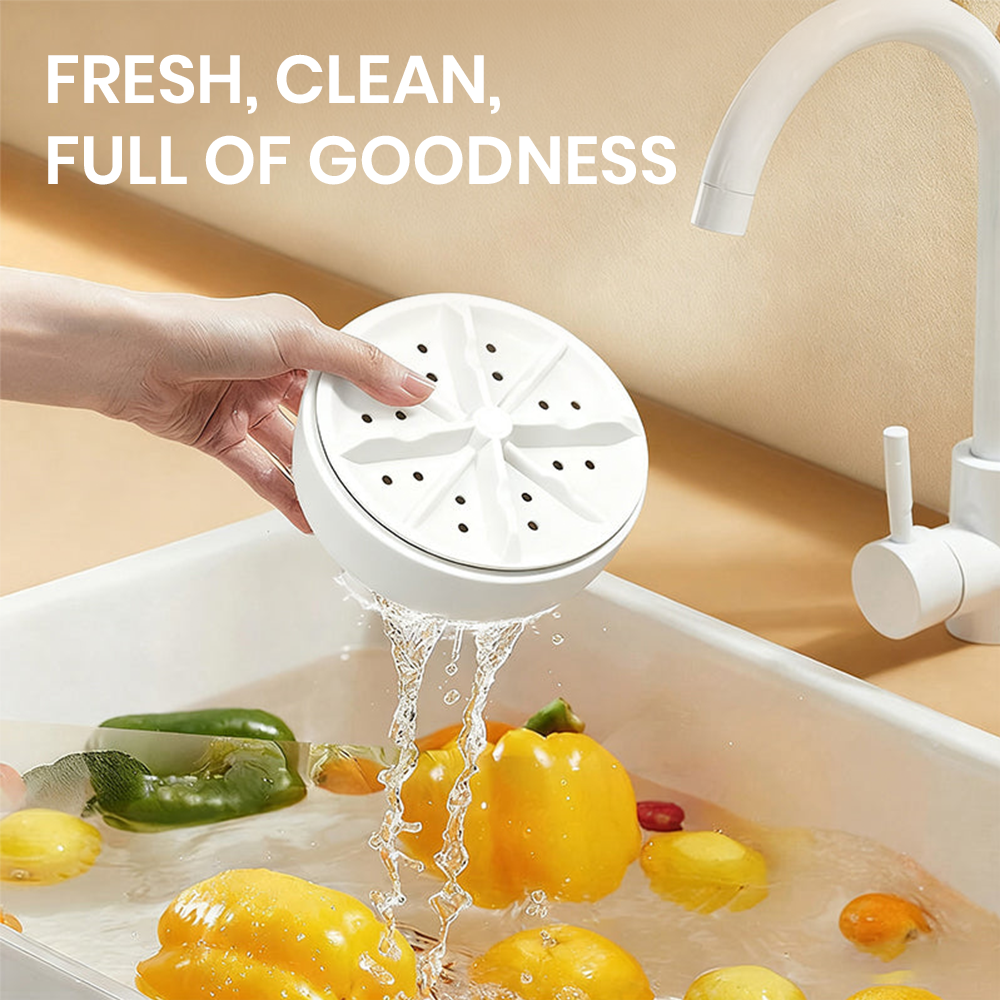 Hjmeta®🍉🥬Effortless Vortex Fruit and Vegetable Washer