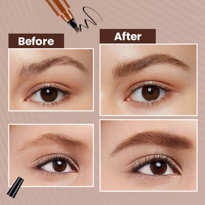 Hjmeta®🎁Buy 1 Get 1 Free🔥Waterproof Four-tip Beard and Eyebrow Pen✨
