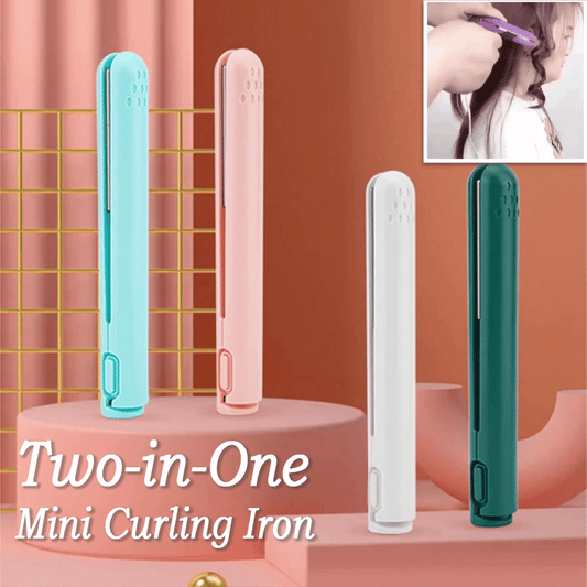 Hjmeta® ⏳2-in-1 Mini Curling Iron