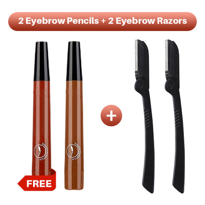 Hjmeta®🎁Buy 1 Get 1 Free🔥Waterproof Four-tip Beard and Eyebrow Pen✨