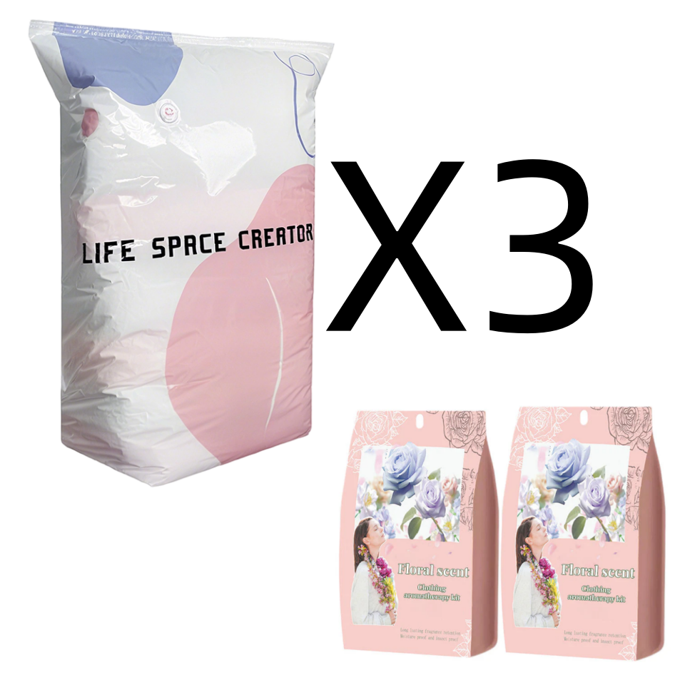 🧳💨 40% OFF! No‑Pump Vacuum Storage Bags – Press & seal, no pump needed. Saves 80% space, keeps clothes dry & dust‑free. Perfect for bulky bedding & off‑season gear. 🛏️🗄️