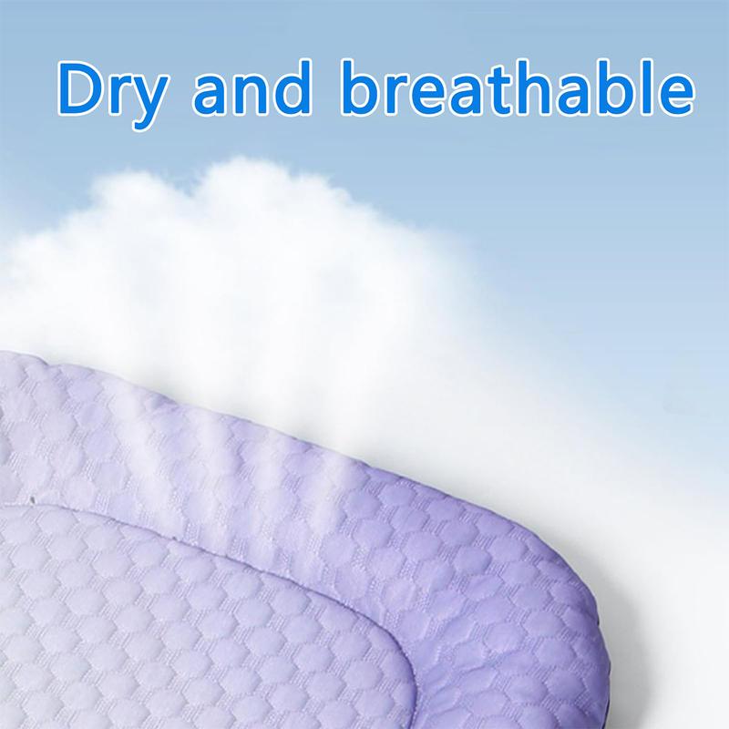 ❄️Pet Cooling Mat for Dogs & Cats 🐾  Naturally Cool Ice-Silk Pad • Breathable, Washable & Soft