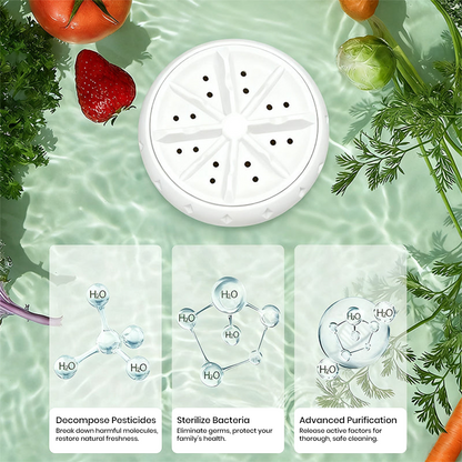 Hjmeta®🍉🥬Effortless Vortex Fruit and Vegetable Washer
