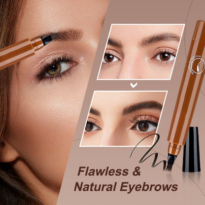 Hjmeta®🎁Buy 1 Get 1 Free🔥Waterproof Four-tip Beard and Eyebrow Pen✨