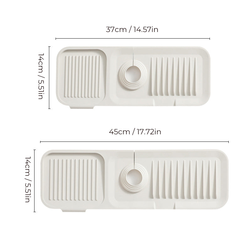 Silicone Self-Draining Sink Mat