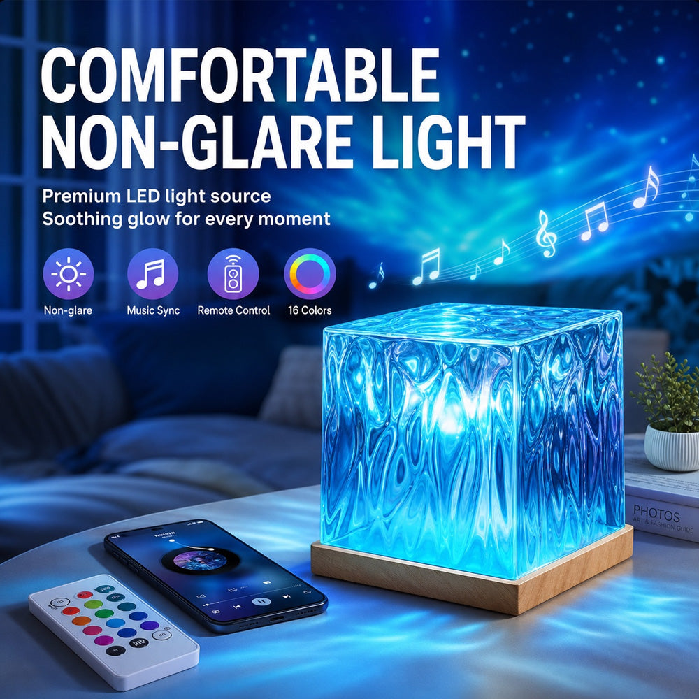 Hjmeta®✨ Northern Dreamscape Aurora Projector — Transform Your Room Into A Magical Aurora Escape | 16-Color Mood Lighting For Bedroom, Gaming Room & Gifts