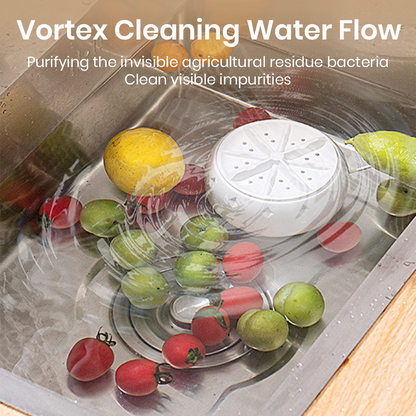 Hjmeta®🍉🥬Effortless Vortex Fruit and Vegetable Washer