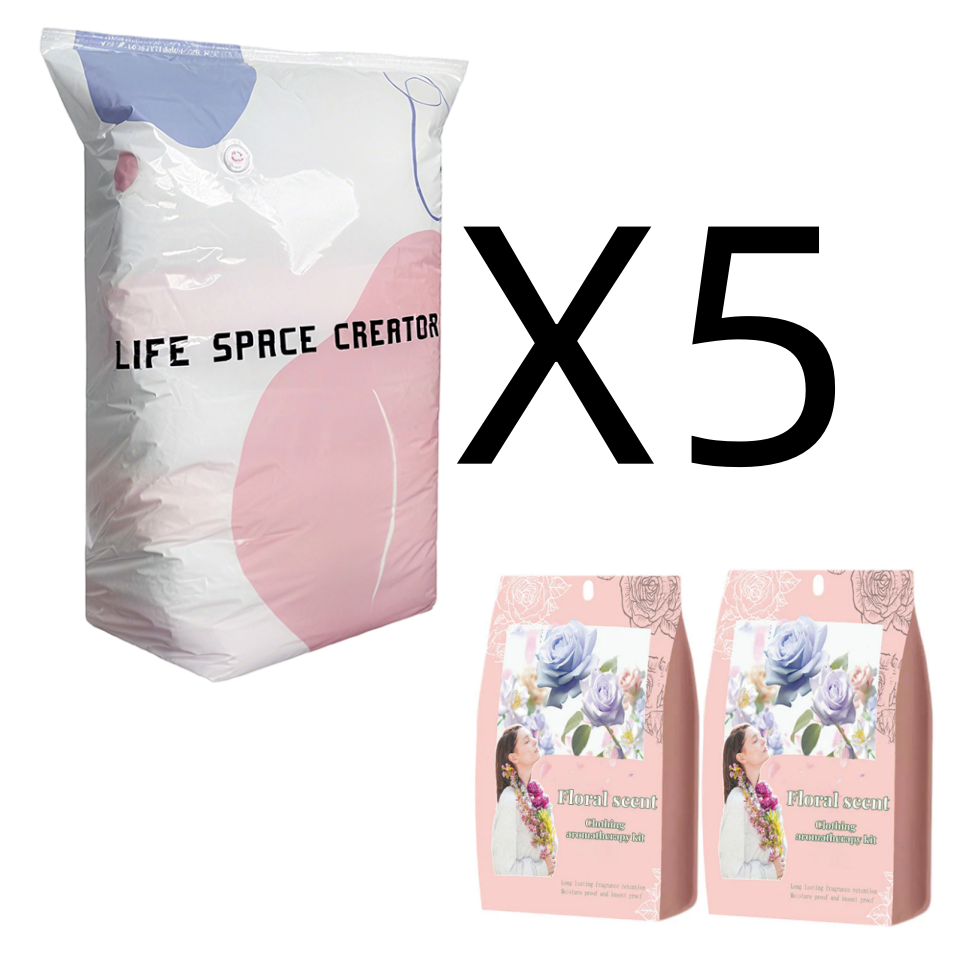 🧳💨 40% OFF! No‑Pump Vacuum Storage Bags – Press & seal, no pump needed. Saves 80% space, keeps clothes dry & dust‑free. Perfect for bulky bedding & off‑season gear. 🛏️🗄️