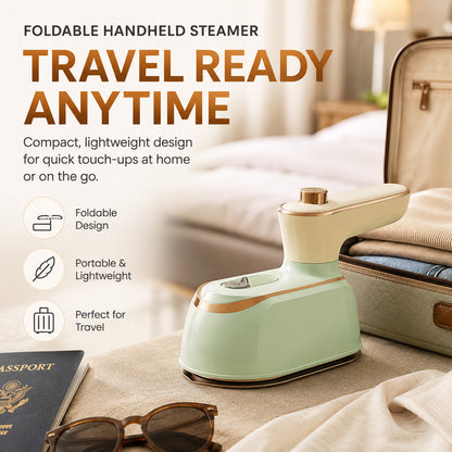 👚LAST DAY 50% OFF⚡Foldable Handheld Steamer with 180° Rotating Handle💥