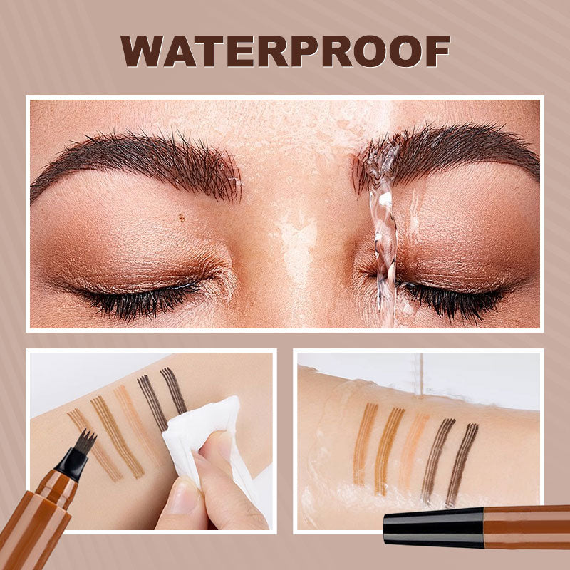Hjmeta®🎁Buy 1 Get 1 Free🔥Waterproof Four-tip Beard and Eyebrow Pen✨