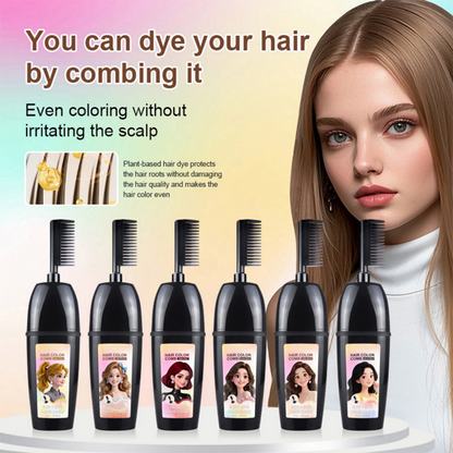 💇‍♀️ 3-in-1 Hair Color Comb | Color, Blend & Apply in One – Easy to Use at Home – Buy 2 Get 1 Free