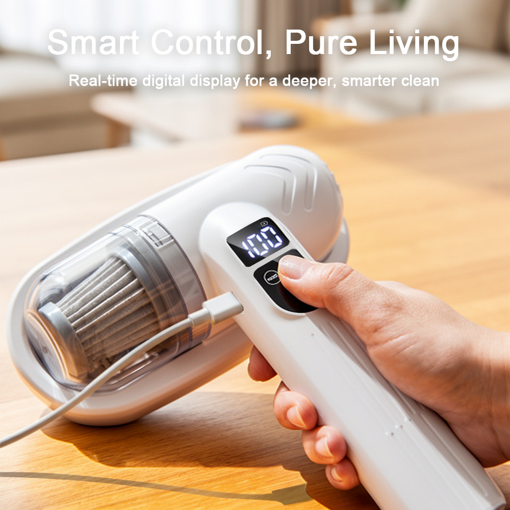 Hjmeta®🌟Fully upgraded💝Bed vacuum cleaner with UV-C light – beating, vacuuming, and UV sterilization all in one!💥