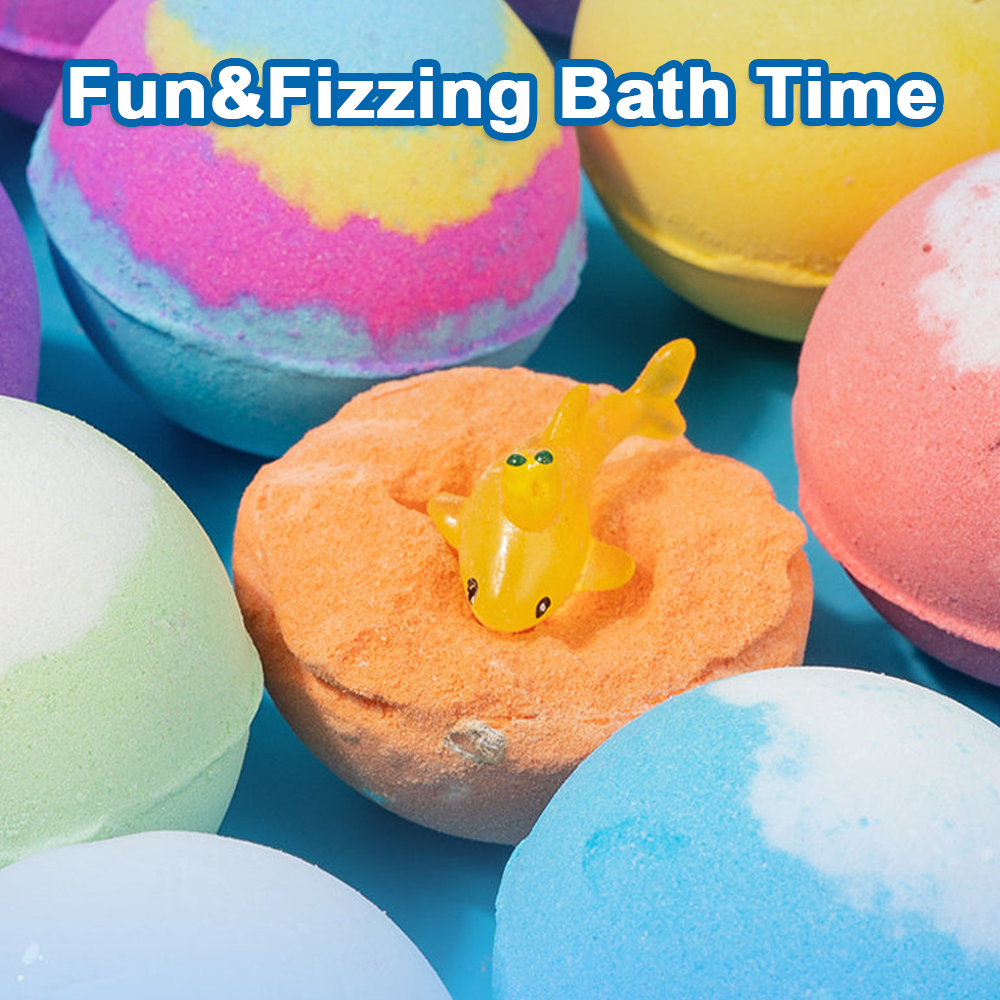 Hjmeta®12-Piece Bath Bomb Gift Set for Kids