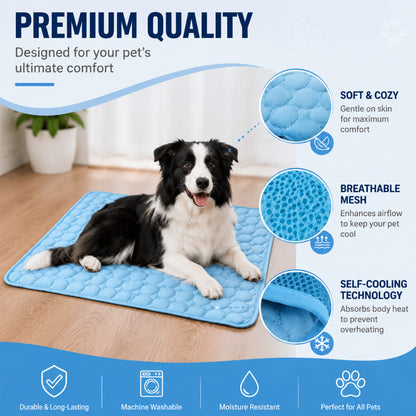 Hjmeta®-🔥Summer Hot Sale 50% OFF🧊Premium Cooling Mat For Pet