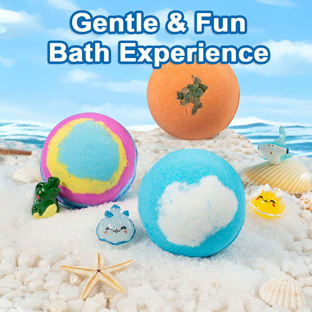 Hjmeta®12-Piece Bath Bomb Gift Set for Kids
