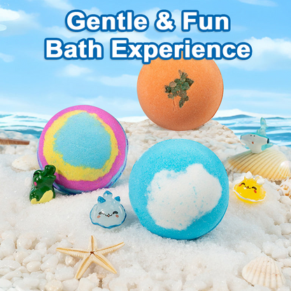 Hjmeta®12-Piece Bath Bomb Gift Set for Kids