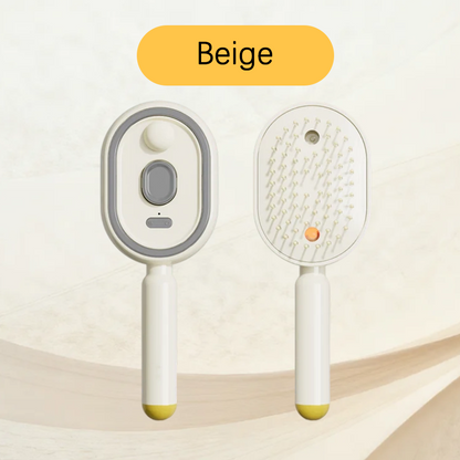 💖ProGlide™🇬🇧 Scalp Massager Comb 💆‍♀️ – Self-Cleaning 🧼, Tangle-Free ✂️ & Frizz-Control Hair Brush with Soothing Mist Spray 💨✨ | Perfect for Dry, Brittle Hair 💧🌟