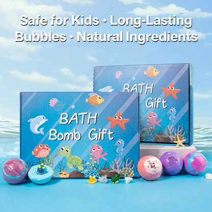 Hjmeta®12-Piece Bath Bomb Gift Set for Kids