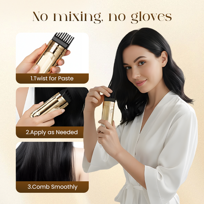 💖2-in-1 Convenient Hair Dye Comb For Gray Hair-Hjmeta®