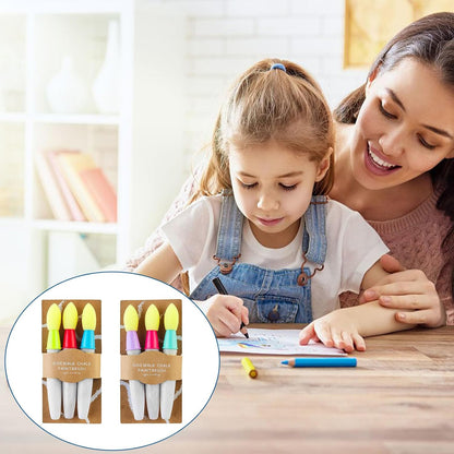 🎁Children's Day Gifts 🎨3 pcs Childrens Chalk Brush, Creative Painting Painting Set;