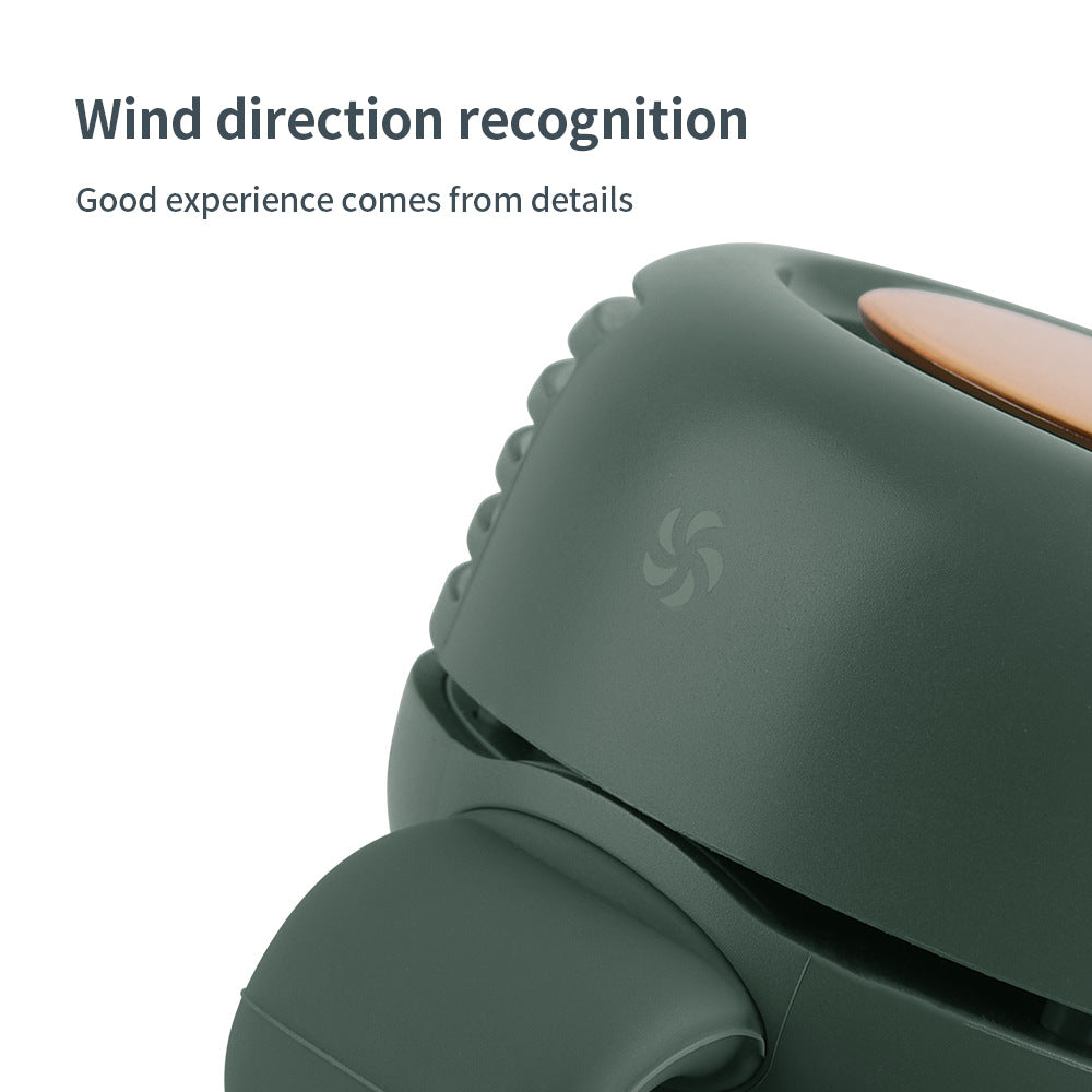 Hjmeta® ✨Mini portable fan, 🔋USB rechargeable handheld neck fan🎁