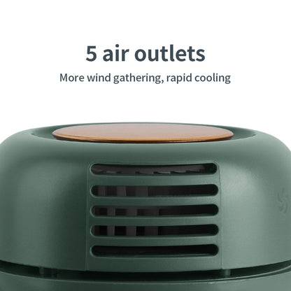 Hjmeta® ✨Mini portable fan, 🔋USB rechargeable handheld neck fan🎁