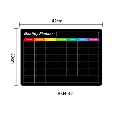 🌈Magnetic Calendar Board with Erasable Markers