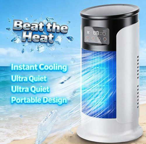 ❄️The quiet USB water cooler with 9 speed settings & RGB lighting For a limited time only – summer offer☀️