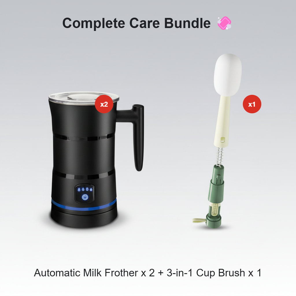 Hjmeta®✨Professional Automatic Foam Maker Electric Milk Frother