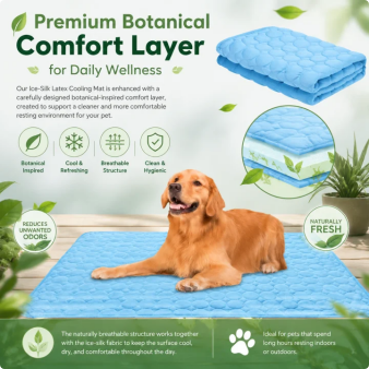 Hjmeta®-🔥Summer Hot Sale 50% OFF🧊Premium Cooling Mat For Pet