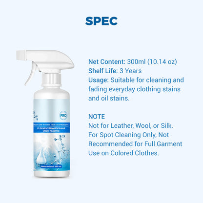 🔥40% OFF🎉All-in-One Powerful Stain Remover Clothes Dry-Clean Spray-Hjmeta®