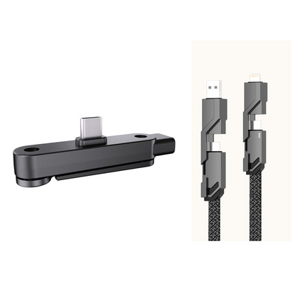 🔥Fast Charging Adapter with 360° Foldable Phone Stand