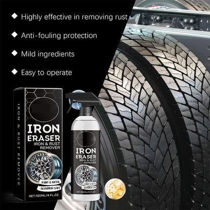 🚗Say Goodbye to Rust Forever Fast-Acting Car Rust Remover Spray 🔧
