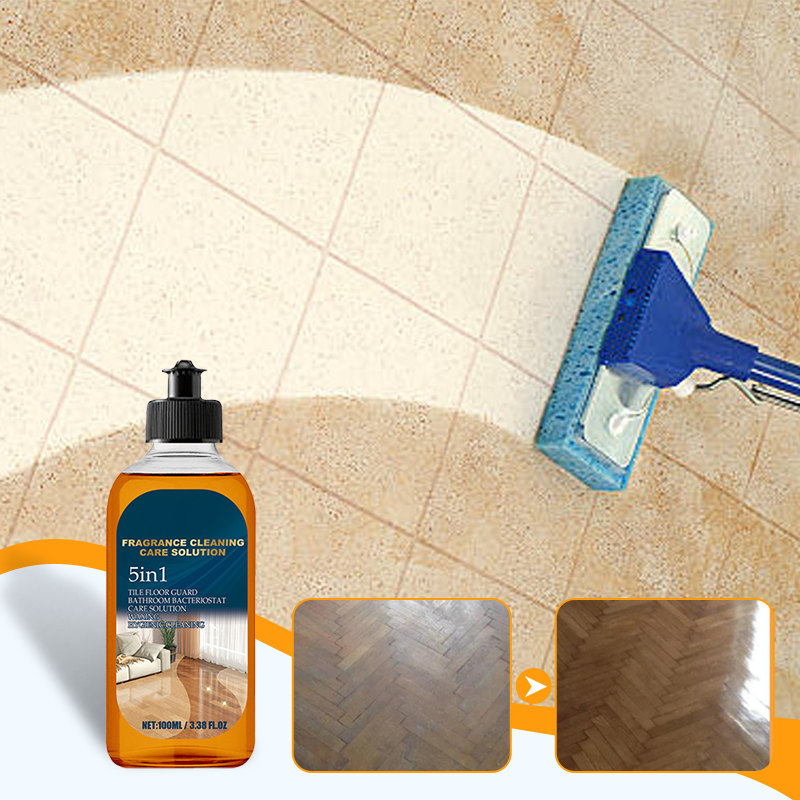 Hjmeta® Quick-Drying Floor Cleaner - Removes stains with a long-lasting fragrance and antibacterial protection 🌟🚿