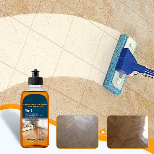 Hjmeta® Quick-Drying Floor Cleaner - Removes stains with a long-lasting fragrance and antibacterial protection 🌟🚿