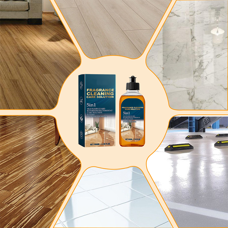 Hjmeta® Quick-Drying Floor Cleaner - Removes stains with a long-lasting fragrance and antibacterial protection 🌟🚿