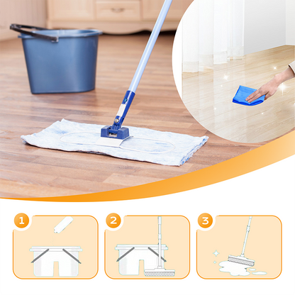 Hjmeta® Quick-Drying Floor Cleaner - Removes stains with a long-lasting fragrance and antibacterial protection 🌟🚿